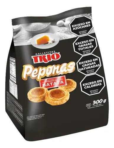 GALLETITAS TRIO 300g PEPAS PEPO/ BATATA